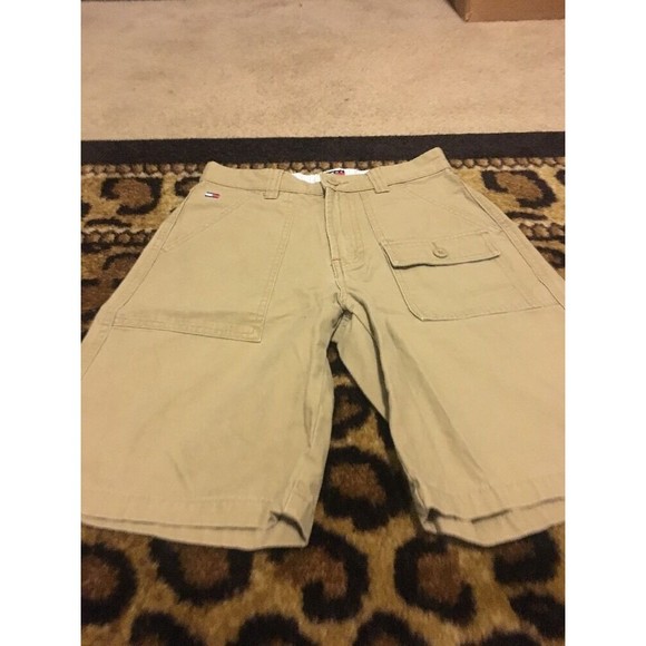 Tommy Hilfiger Other - Tommy Hilfiger Boys Brown Casual Shorts Zip Button Pockets Size 12